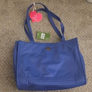 Elegant Blue Tote Bag